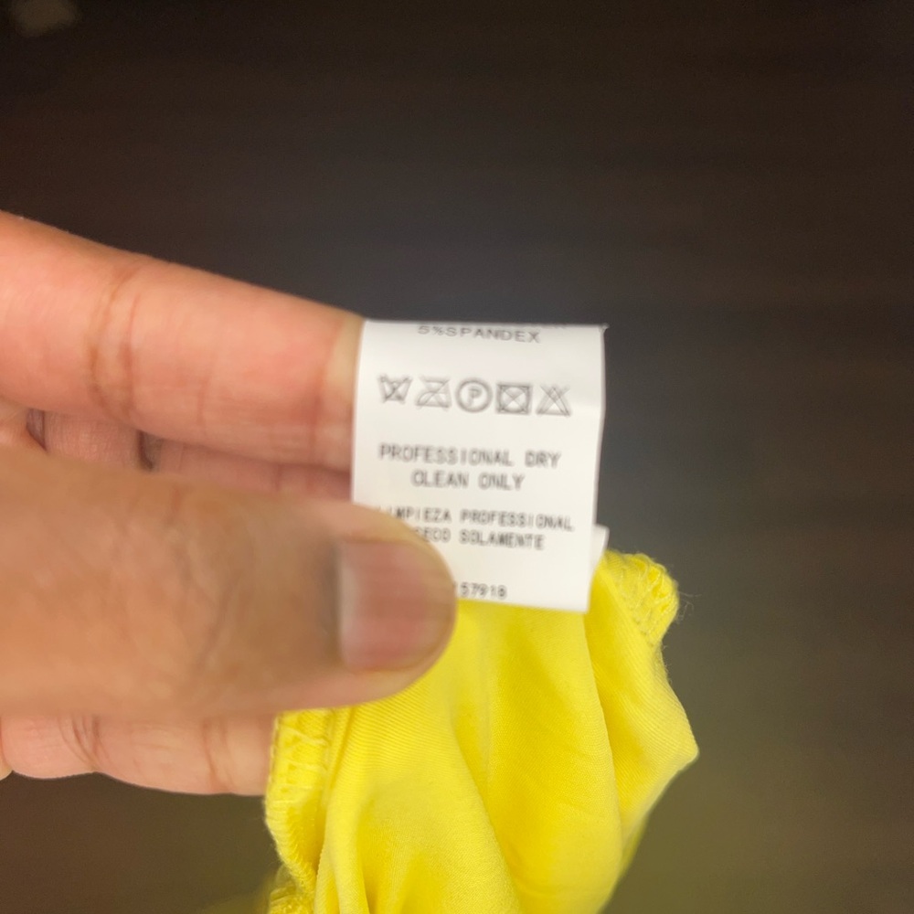 HALFHEART Sheer Yellow Maxi Dress - Picture 4 of 6